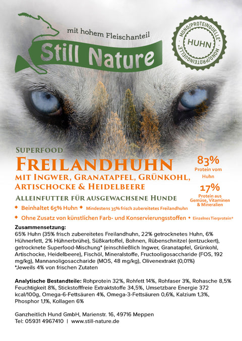 Still Nature | 65% Freilandhuhn mit Superfoods