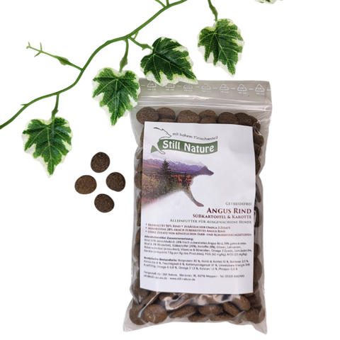 PROBE | Still Nature | Angus Rind, Süßkartoffel und Karotte